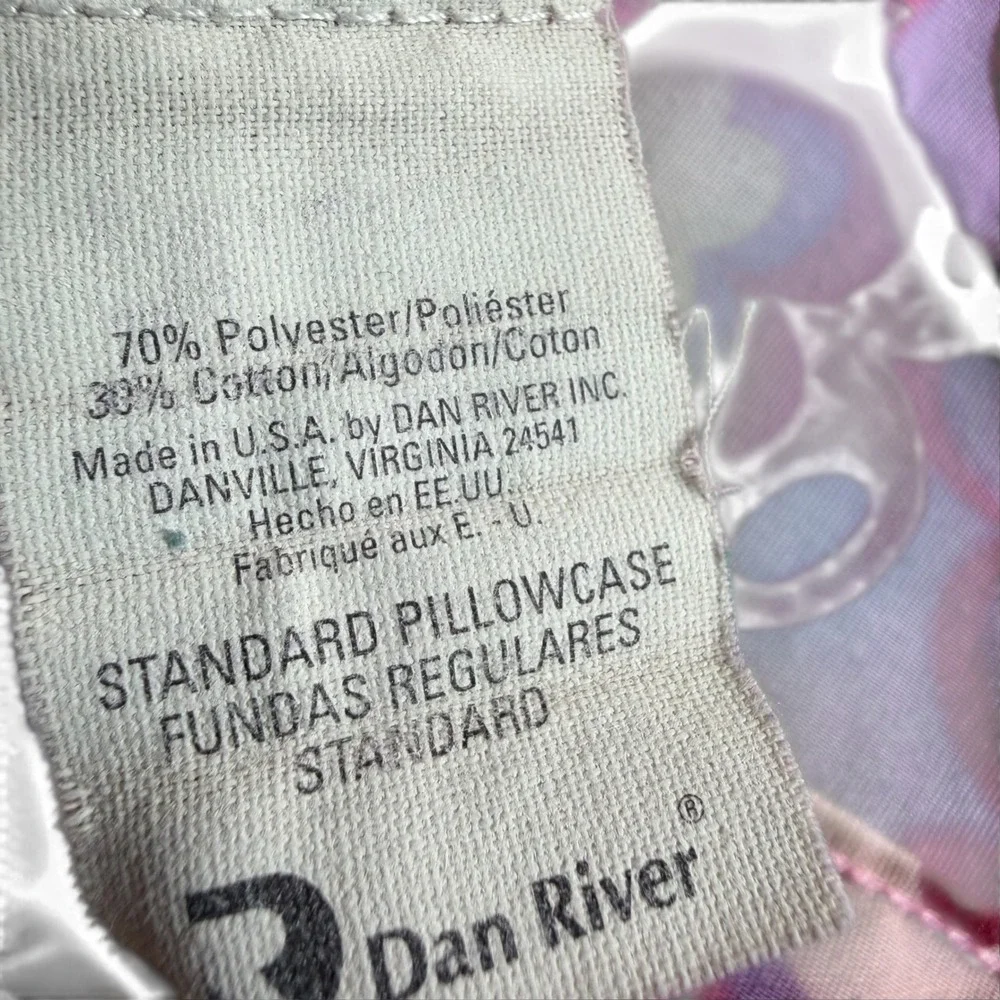 Vintage 2002 Dora the Explorer Pillowcase Dan River Best Friends Pink Standard